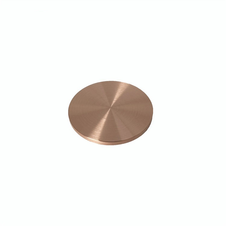 Copper Sputtering Target, 99.9%-99.9999% High Purity Cuprum Cu Metal Sputtering Target Customized