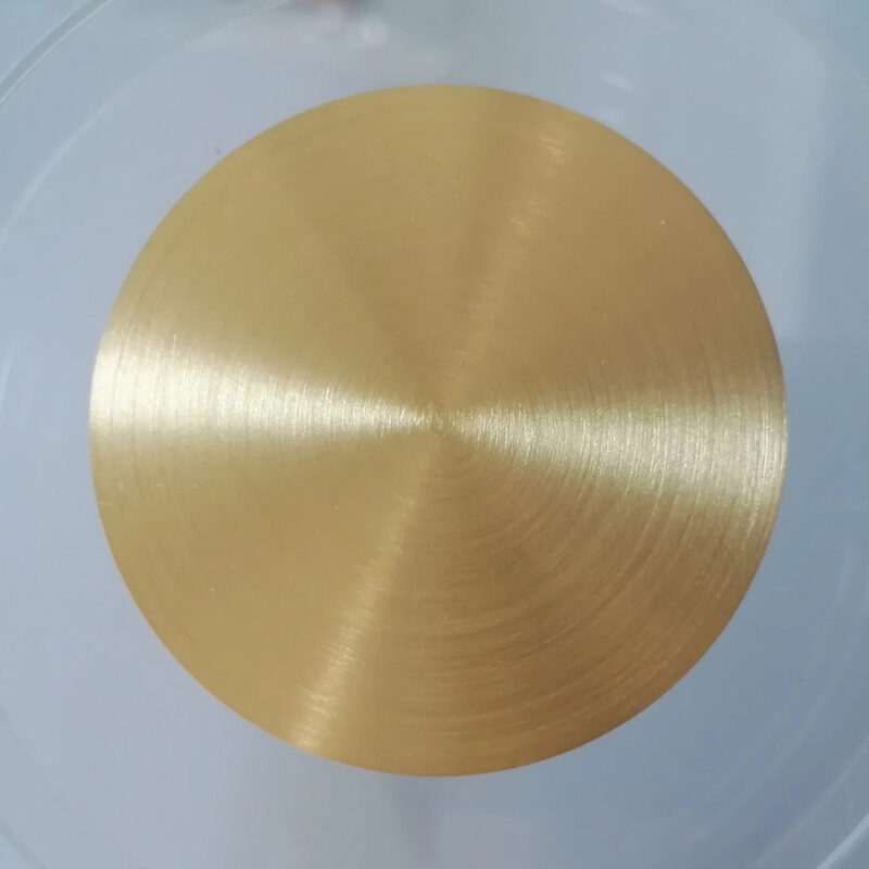 High Purity Au Gold Sputtering Target 99.99%-99.999% Plate Gold 4N-5N