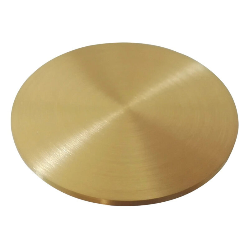 High Purity Au Gold Sputtering Target 99.99%-99.999% Plate Gold 4N-5N Round Gold for Magnetron Coating